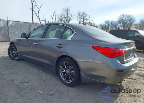 2017 Infiniti Q50 3.0T Signature Edition from USA, damaged, VIN JN1EV7AP6HM744334
